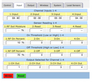 Soil Moisture Start